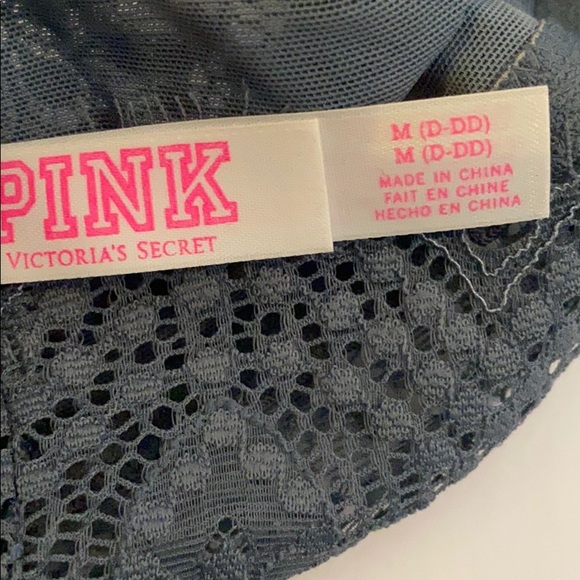 VS PINK high neck push up lace bralette - Picture 4 of 4